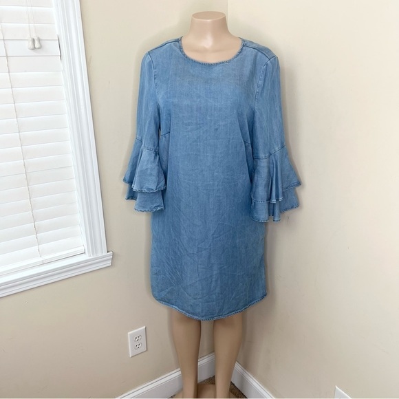 beachlunchlounge Dresses & Skirts - BEACH LUNCH LOUNGE Chambray Dress